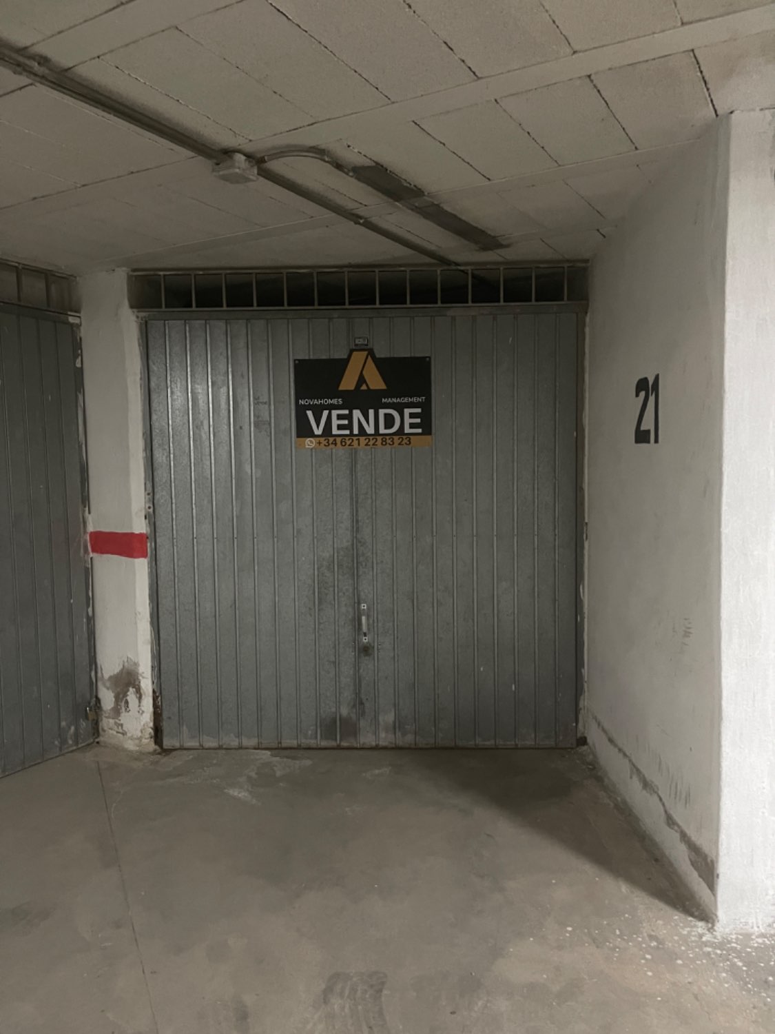 PLAZA DE GARAJE CERRADA EN VENTA