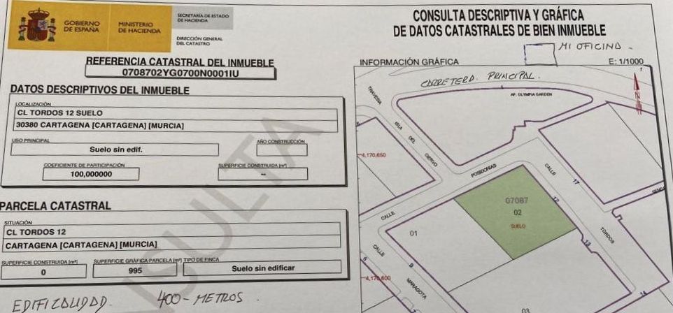 PARCELA EN VENTA